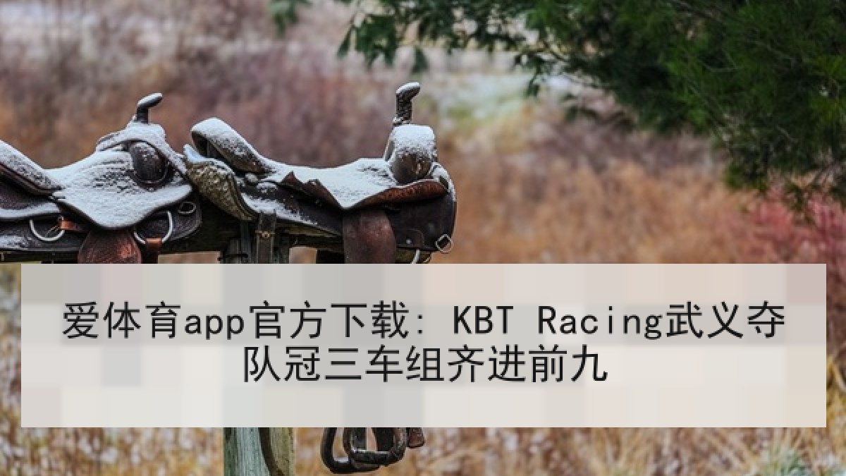 爱体育app官方下载: KBT Racing武义夺队冠三车组齐进前九